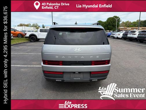 Shimmering Silver 2026 Hyundai SANTA FE SEL 2.4
