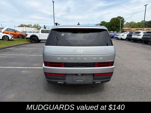 Shimmering Silver 2026 Hyundai SANTA FE HEV SEL AWD