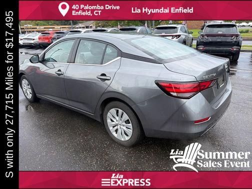 Gun Metallic 2023 Nissan Sentra S