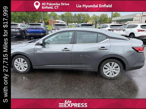 Gun Metallic 2023 Nissan Sentra S