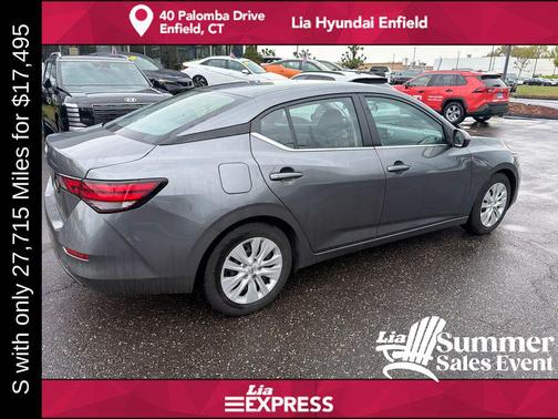 Gun Metallic 2023 Nissan Sentra S