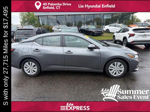 Gun Metallic 2023 Nissan Sentra S