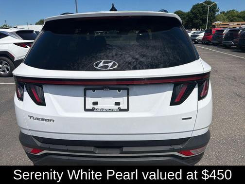 Serenity White Pearl 2023 Hyundai TUCSON SEL
