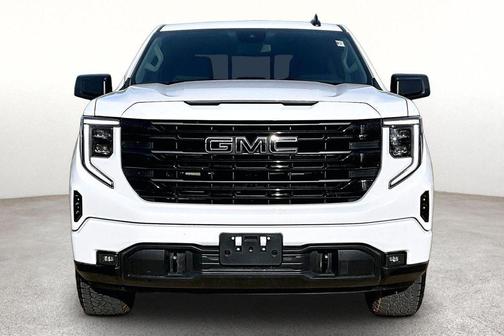 Summit White 2025 GMC Sierra 1500 Elevation