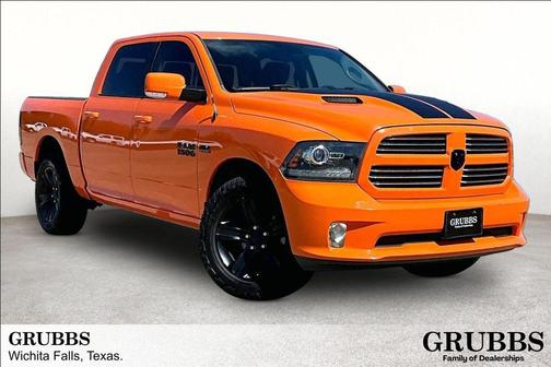 Ignition Orange Clearcoat 2017 RAM 1500 Sport