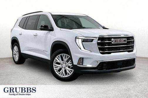 Glacier White Tricoat 2026 GMC Acadia Elevation FWD
