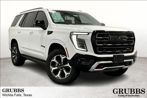 Summit White 2026 GMC Yukon 4WD AT4 Ultimate