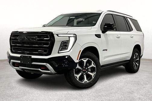 Summit White 2026 GMC Yukon 4WD AT4 Ultimate
