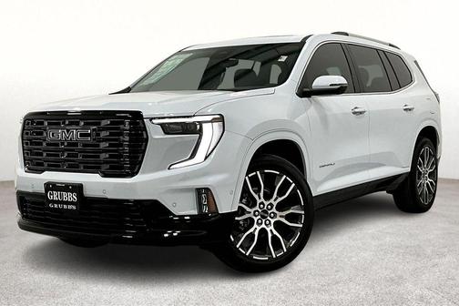 Glacier White Tricoat 2026 GMC Acadia Denali