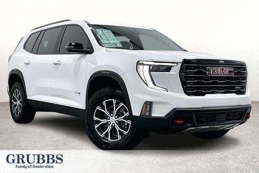 Summit White 2026 GMC Acadia AT4 AWD
