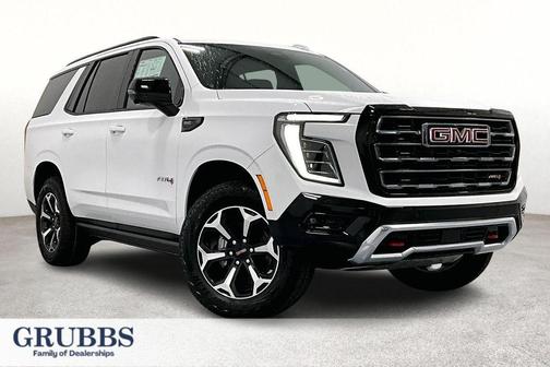 Summit White 2026 GMC Yukon 4WD AT4