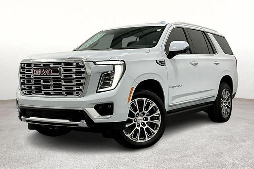 Glacier White Tricoat 2026 GMC Yukon Denali