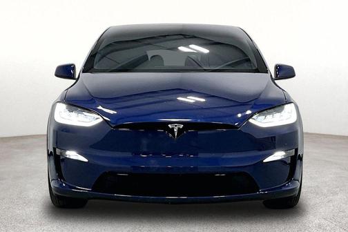Deep Blue Metallic 2022 Tesla Model X Dual Motor All-Wheel Drive