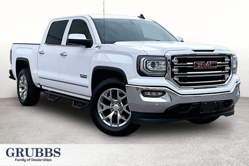 Summit White 2018 GMC Sierra 1500 SLT
