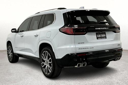 Glacier White Tricoat 2026 GMC Acadia Denali