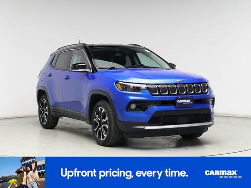 Blue 2022 Jeep Compass Limited