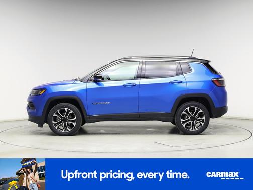 Blue 2022 Jeep Compass Limited