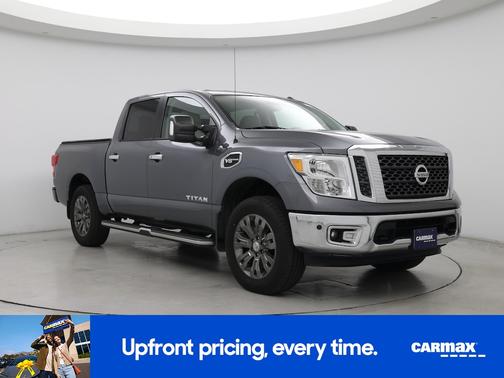 Gray 2017 Nissan Titan SV