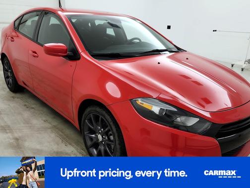 Red 2016 Dodge Dart SE