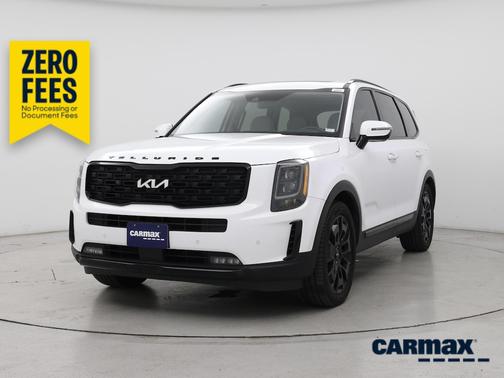 White 2022 Kia Telluride SX