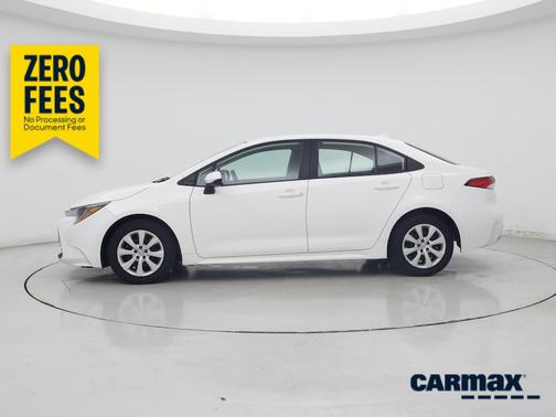 White 2025 Toyota Corolla LE