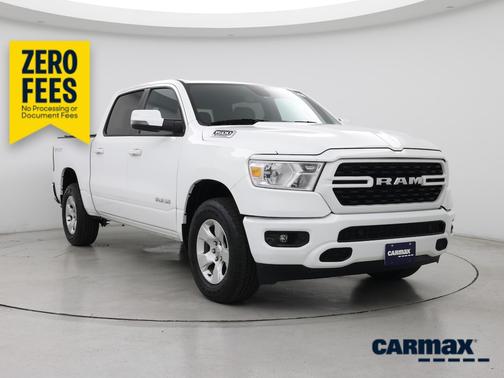 White 2023 RAM 1500 Bighorn