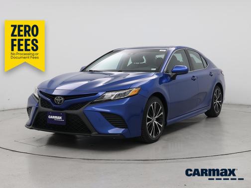 Blue 2020 Toyota Camry SE