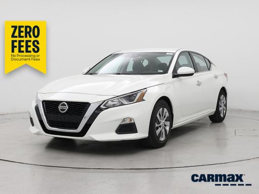 White 2021 Nissan Altima S