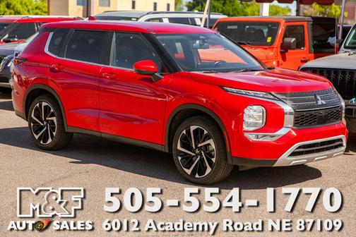 Red Diamond 2024 Mitsubishi Outlander SE Black Edition w/Pano Roof S-AWC
