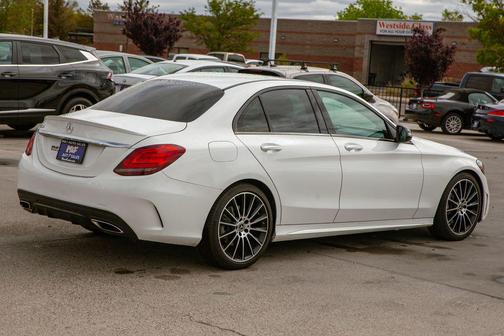 White 2021 Mercedes-Benz C-Class Sedan