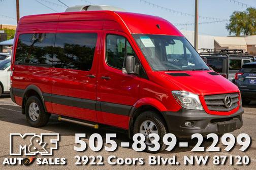 Red 2016 Mercedes-Benz Sprinter 2500