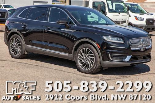 2019 Lincoln Nautilus Reserve
