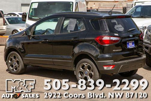 Shadow Black 2018 Ford EcoSport SES