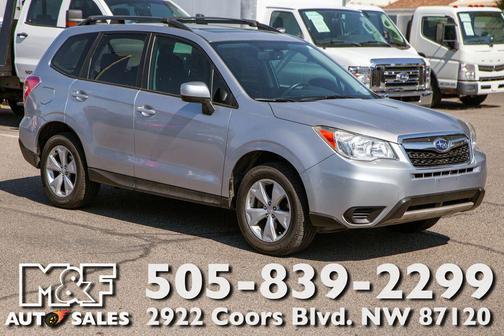 Ice Silver Metallic 2016 Subaru Forester 2.5i Premium