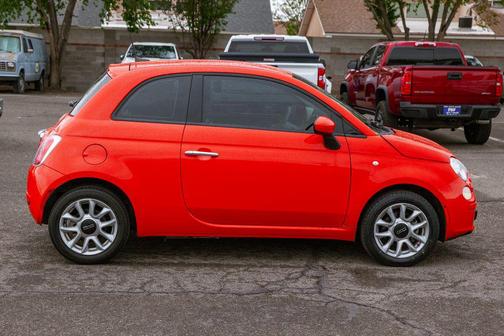 Spitfire Orange 2017 FIAT 500 Pop