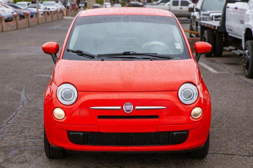 Spitfire Orange 2017 FIAT 500 Pop