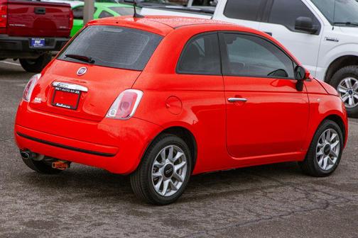 Spitfire Orange 2017 FIAT 500 Pop