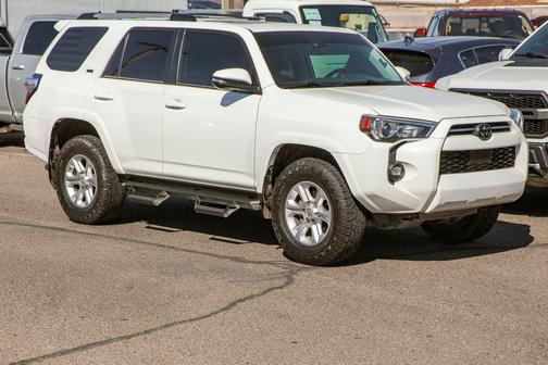 Super White 2021 Toyota 4Runner SR5 Premium