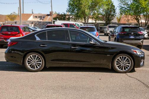 Black Obsidian 2019 INFINITI Q50 3.0t LUXE