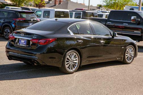 Black Obsidian 2019 INFINITI Q50 3.0t LUXE