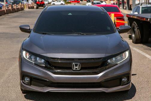 Modern Steel Metallic 2019 Honda Civic Sport