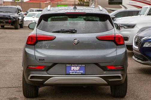 Satin Steel Metallic 2021 Buick Encore GX Essence