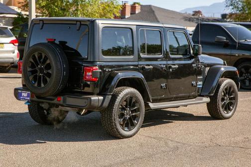 Black Clearcoat 2022 Jeep Wrangler Unlimited 4xe Sahara