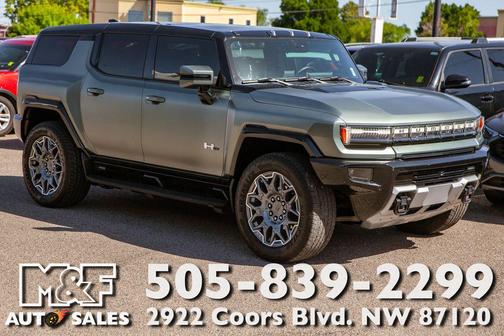 Moonshot Green Matte 2024 GMC HUMMER EV SUV 3X