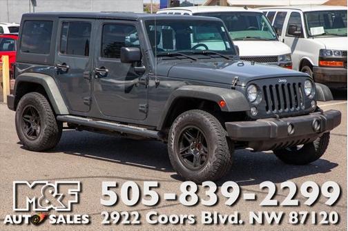 2016 Jeep Wrangler Unlimited Sport