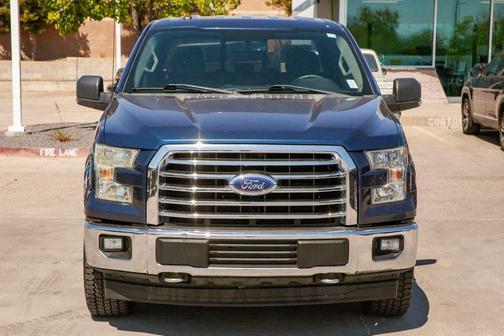 Blue 2017 Ford F-150 XLT