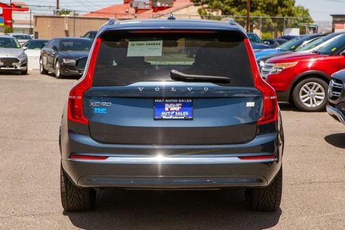 Denim Blue Metallic 2023 Volvo XC90 Recharge Plug-In Hybrid T8 Plus 6-Seater