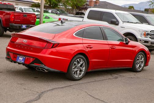 Calypso Red 2020 Hyundai SONATA SEL