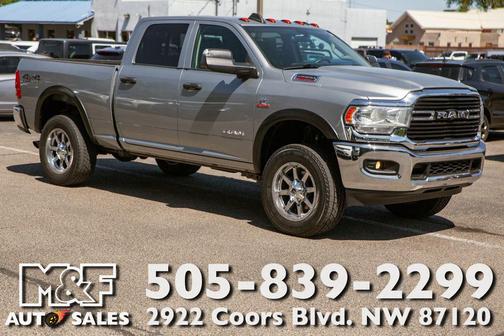 Billet Silver Metallic Clearcoat 2020 RAM 2500 Tradesman Crew Cab 4x4 6'4' Box