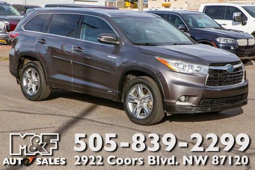 2016 Toyota Highlander Hybrid Limited